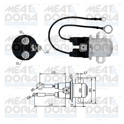 Solenoid Switch, starter
